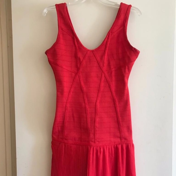 Epique Moi Red Summer Mini Dress Size M - Picture 6 of 6